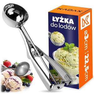 Stalowa łyżka do nakładania lodów Mayo 23 cm