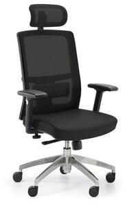 Krzesło biurowe NED MF, czarny