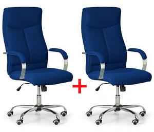 Krzesło biurowe LUGO TEX 1+1 GRATIS, czerwony
