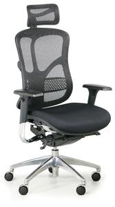 Krzesło biurowe wielofunkcyjne WINSTON AB, czarne