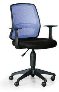 Krzesło biurowe EKONOMY, niebieski