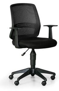 Krzesło biurowe EKONOMY, czarny
