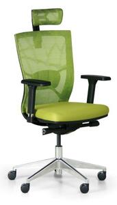 Krzesło biurowe DESIGNO, zielony