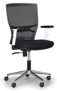 Krzesło biurowe HAAG, czarne