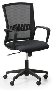 Krzesło biurowe ROY, czarny