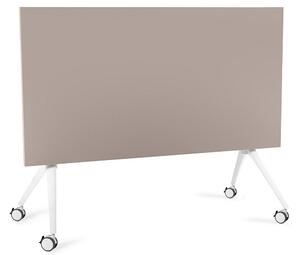 Składane biurko pracownicze na kółkach Carl 150x80 cm