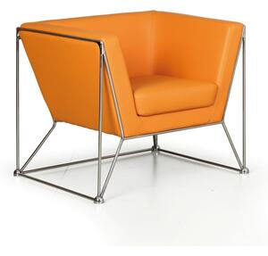 Fotel NET, pomarańczowy