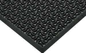 Gumowa mata wejściowa czyszcząca, 600 x 900 mm, czarna
