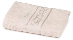 Ręcznik Bamboo Premium beżowy, 50 x 100 cm