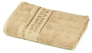 Ręcznik kąpielowy Bamboo Premium jasnobrązowy, 70 x 140 cm , 70 x 140 cm