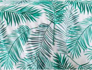 Pościel bawełniana Palms Green, 140 x 200 cm, 70 x 90 cm