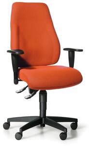 Krzesło biurowe EXETER LADY, pomarańczowy