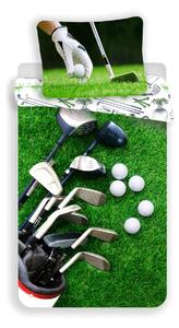 Pościel bawełniana Golf, 140 x 200 cm, 70 x 90 cm