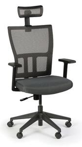 Krzesło biurowe AT, szare