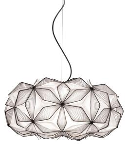 Lampa Wisząca Slamp, C'EST LA VIE, ściemnialny, czarny, salon, tworzywo sztuczne, design