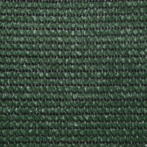 Żagiel przeciwsłoneczny, 160g/m², ciemnozielony, 3,6x3,6m, hdpe