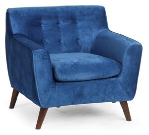 Fotel NORDIC, niebieski