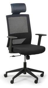 Krzesło biurowe FELIX, czarny