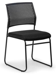 Krzesło konferencyjne MYSTIC, czarny