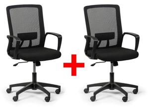 Krzesło biurowe BASE 1+1 GRATIS, czarne