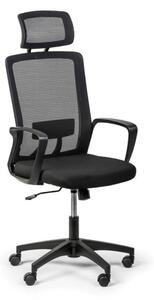 Krzesło biurowe BASE PLUS, czarny