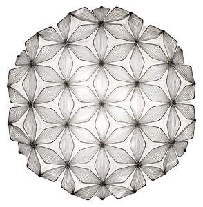 Lampa Sufitowa Slamp, C'EST LA VIE, ściemnialny, czarny, salon, tworzywo sztuczne, design
