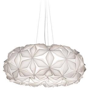 Lampa Wisząca Slamp, C'EST LA VIE, ściemnialny, biały, salon, tworzywo sztuczne, design