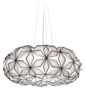 Lampa Wisząca Slamp, C'EST LA VIE, ściemnialny, czarny, salon, tworzywo sztuczne, design