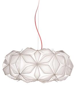 Lampa Wisząca Slamp, C'EST LA VIE, ściemnialny, biały, salon, tworzywo sztuczne, design