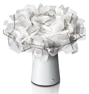 Lampa Stołowa Slamp, Clizia, ściemnialny, szary, salon, tworzywo sztuczne, design