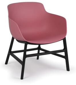 Krzesło konferencyjne BARI, różowy