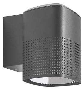 Zewnętrzna Lampa Nordlux, Sidara, ściemnialny, szary, balkon, aluminium, nowoczesny