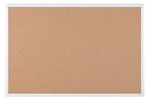 Tablica korkowa ANTI-MICROBIAL, 900 x 600 mm, biała rama