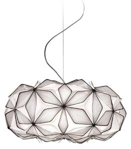 Lampa Wisząca Slamp, C'EST LA VIE, ściemnialny, czarny, salon, tworzywo sztuczne, design