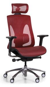 Krzesło biurowe COMFORTE II, czerwone