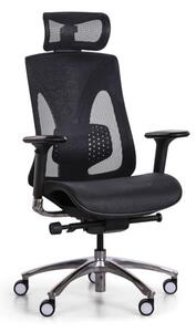 Krzesło biurowe COMFORTE II, czarne
