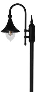 Zewnętrzna Lampa Norlys, czarny, taras, aluminium
