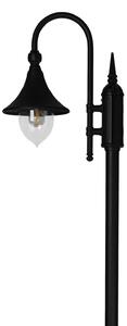 Zewnętrzna Lampa Norlys, czarny, taras, aluminium