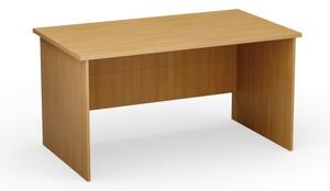 Stół biurowy, PRIMO Classic,, prosty 140x80 cm, buk