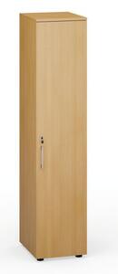 Szafa biurowa z drzwiami PRIMO Classic, 1781 x 400 x 420 mm, buk