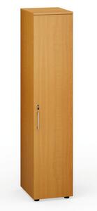 Szafa biurowa z drzwiami PRIMO, 1781 x 400 x 420 mm, czereśnia