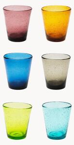 Komplet szklanek Color Bubble, 6 elem