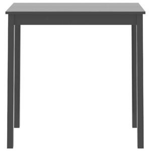 Stolik barowy z mdf, czarny, 115 x 55 x 107 cm