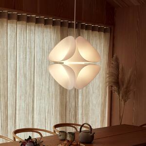FRANDSEN Lampa wisząca Nova, możliwość ściemniania, biały / opal, salon / jadalnia, tworzywo sztuczne, nowoczesny