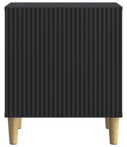 Szafka nocna 2 szt. czarny 43 x 34,5 x 50 cm drewno inÅ¼ynieryjne