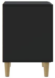 Szafka nocna 2 szt. czarny 43 x 34,5 x 50 cm drewno inÅ¼ynieryjne