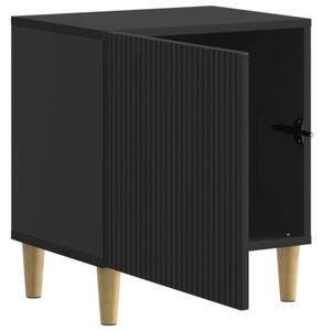 Szafka nocna 2 szt. czarny 43 x 34,5 x 50 cm drewno inÅ¼ynieryjne