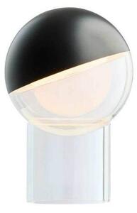 FRANDSEN Lampa stołowa Pila, możliwość ściemniania, czarny, salon / jadalnia, tworzywo sztuczne, nowoczesny