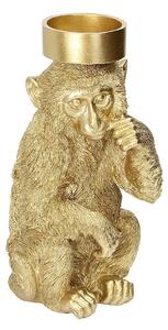 Świecznik Monkey Gold 31cm