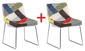 Krzesło patchworkowe SINGLE 1+1 GRATIS